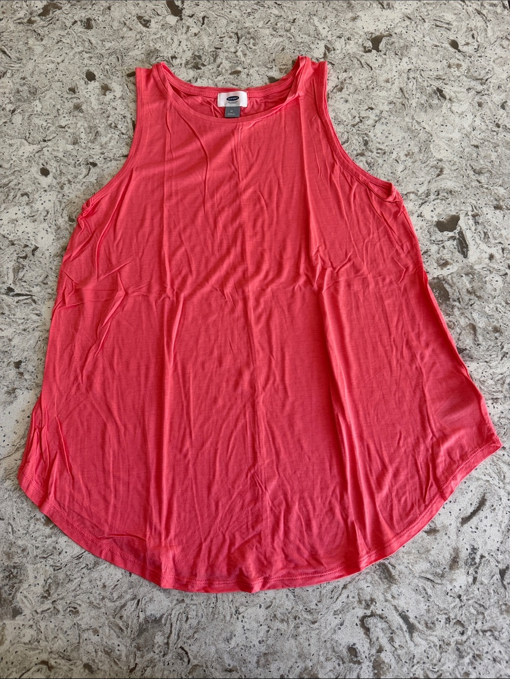 Old Navy Classic Sleeveless Tank Top - Coral Pink